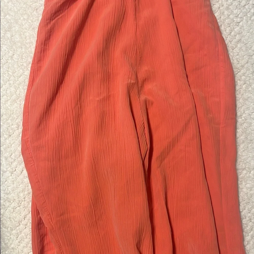 TULAROSA Womens Jumpsuit Revolve Denise Salmon Coral Color XXS - Picture 4 of 13